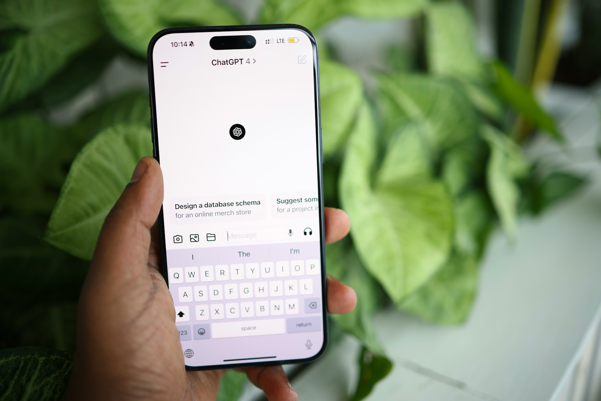 ChatGPT on an iPhone. Source: Unsplash